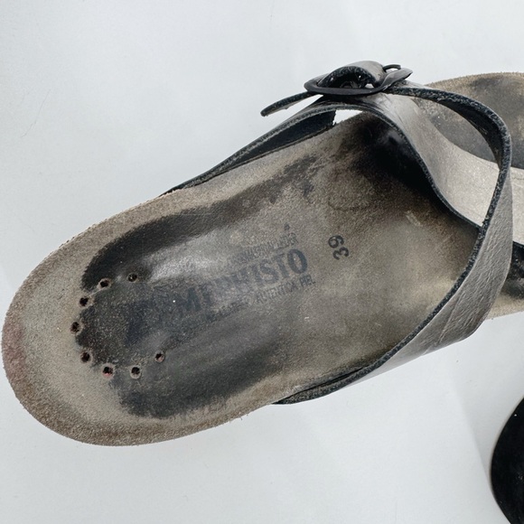 Mephisto Helen Thong Sandal, Metallic Pewter/Gray, EU 39 / US 8.5–9 - Picture 6 of 8